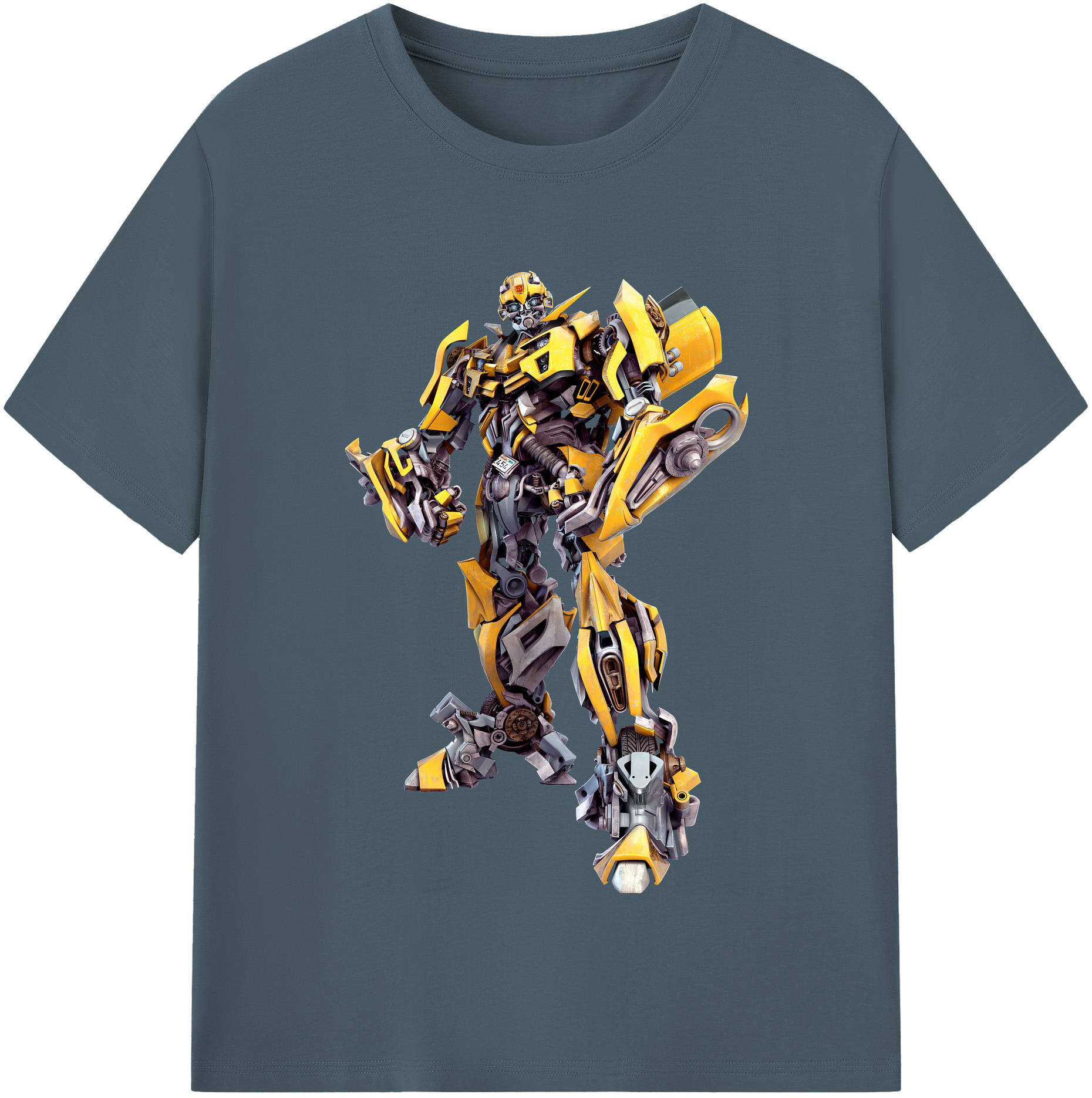 （画像用） Transformers トランスフォーマー 綿100％半袖Tシャツ（フロントプリント）